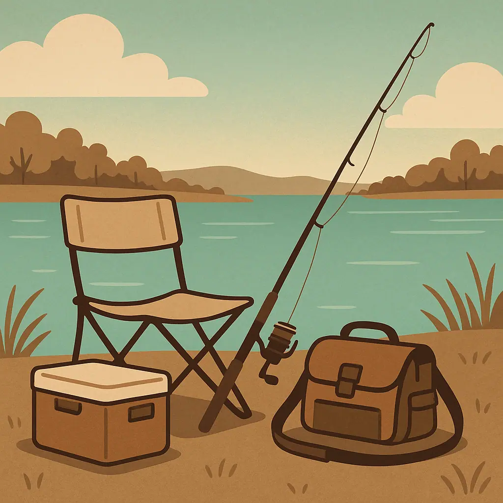 Comfortable Fishing: Chairs, Coolers, and Convenience for Long Days